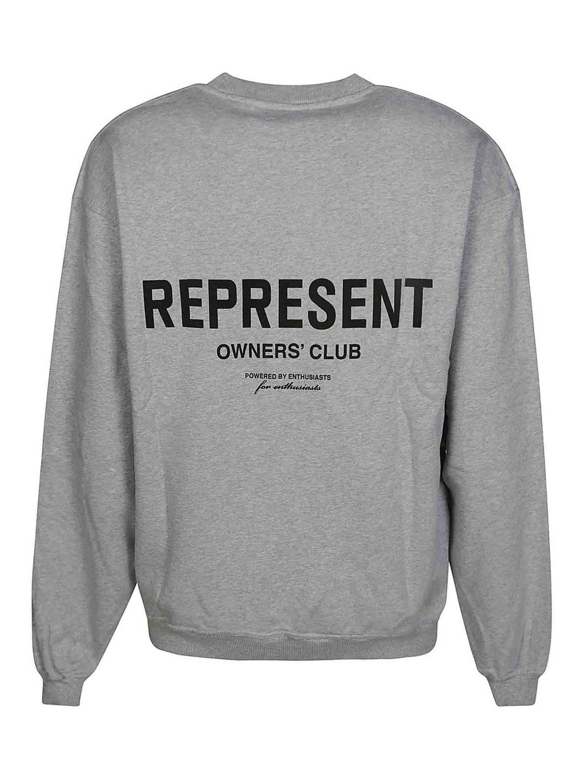 Shop Represent Sweatshirt In Grey