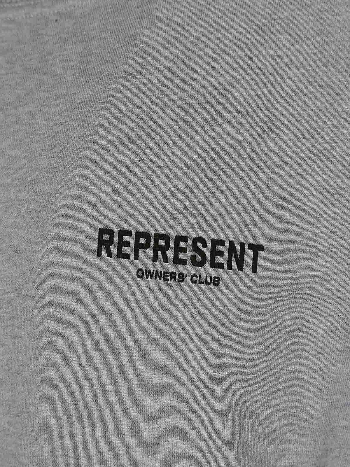 Shop Represent Sweatshirt In Grey