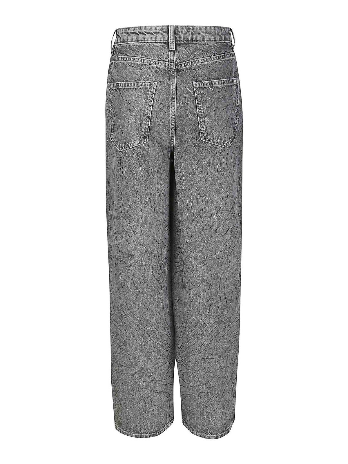 Shop Rotate Birger Christensen Jeans In Grey