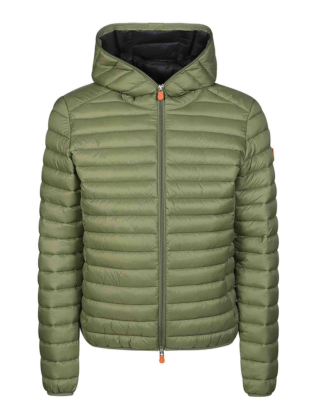 Save The Duck Hooded Jacket In Green