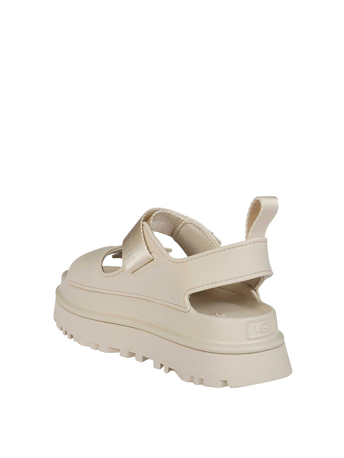 Shop Ugg Sandals In Beige