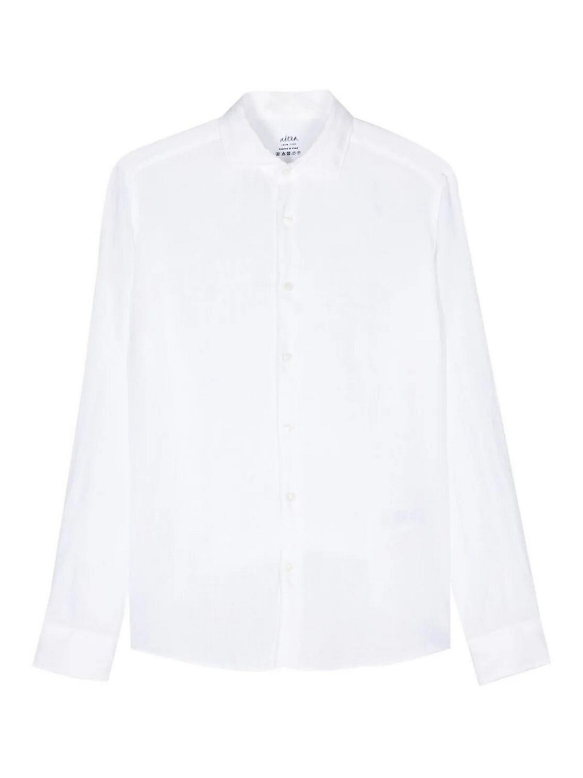 Shop Altea Mercer Shirt In White