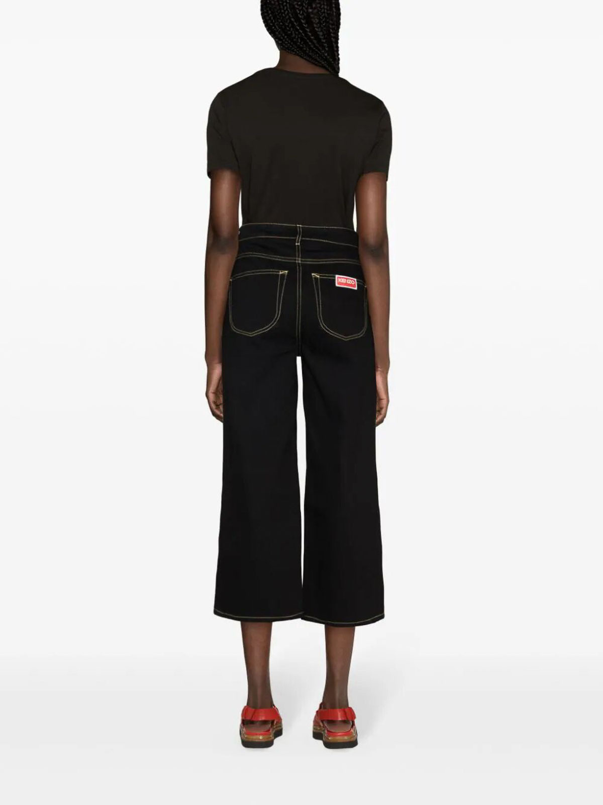 Kenzo ブーツカットジーンズ - 黒 | FD62DP2236C1BM
