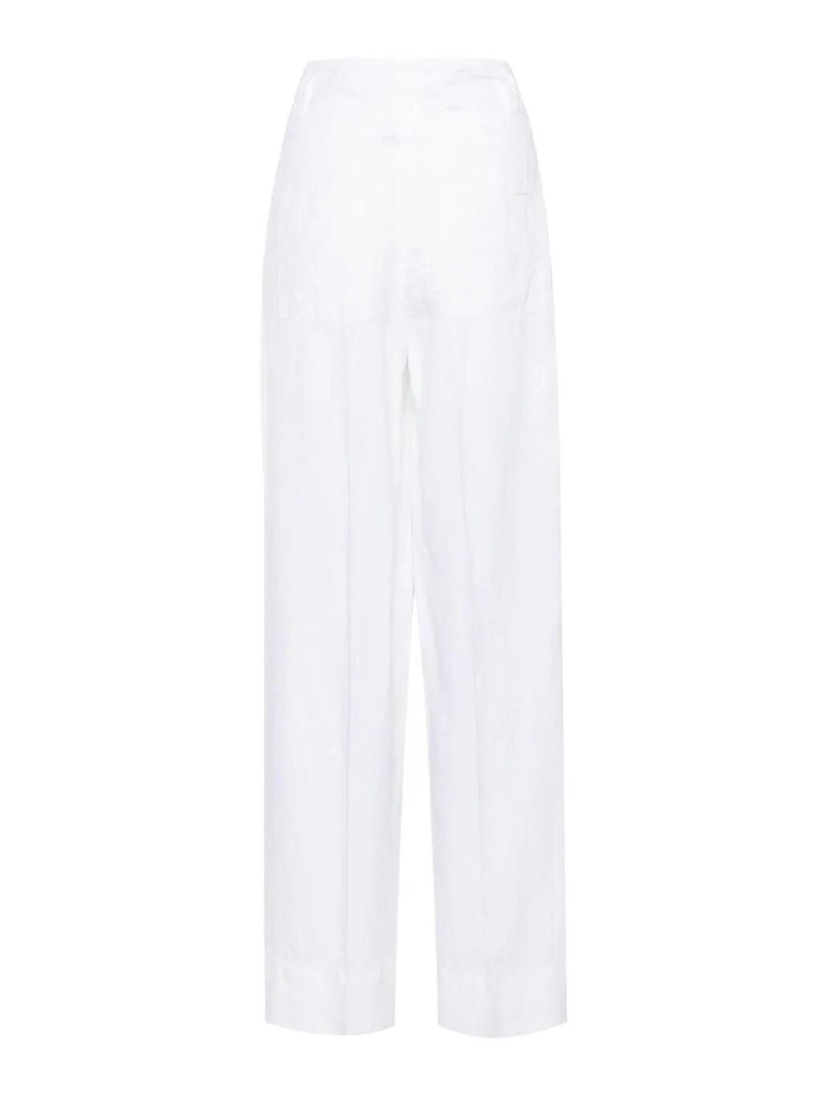 Shop Peserico Casual Pants In White