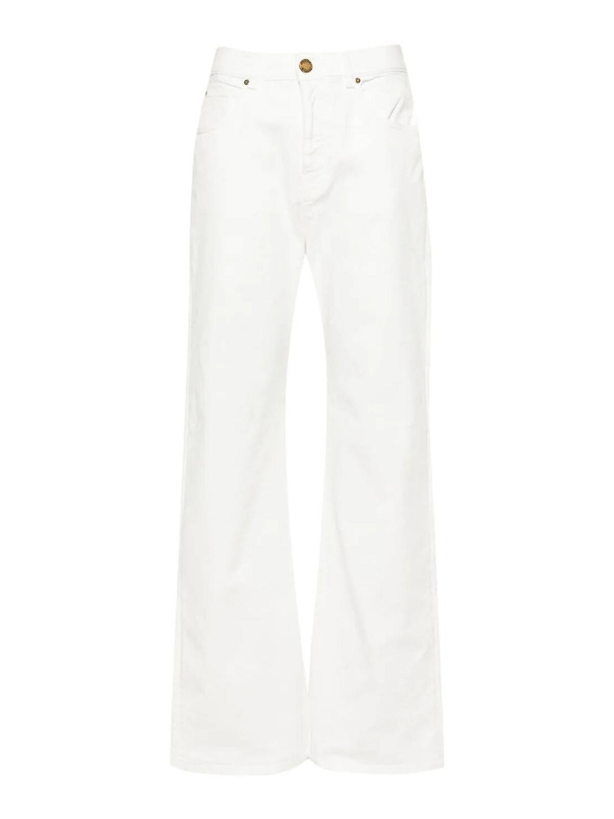 Shop Pinko Jeans Boot-cut - Wanda In White