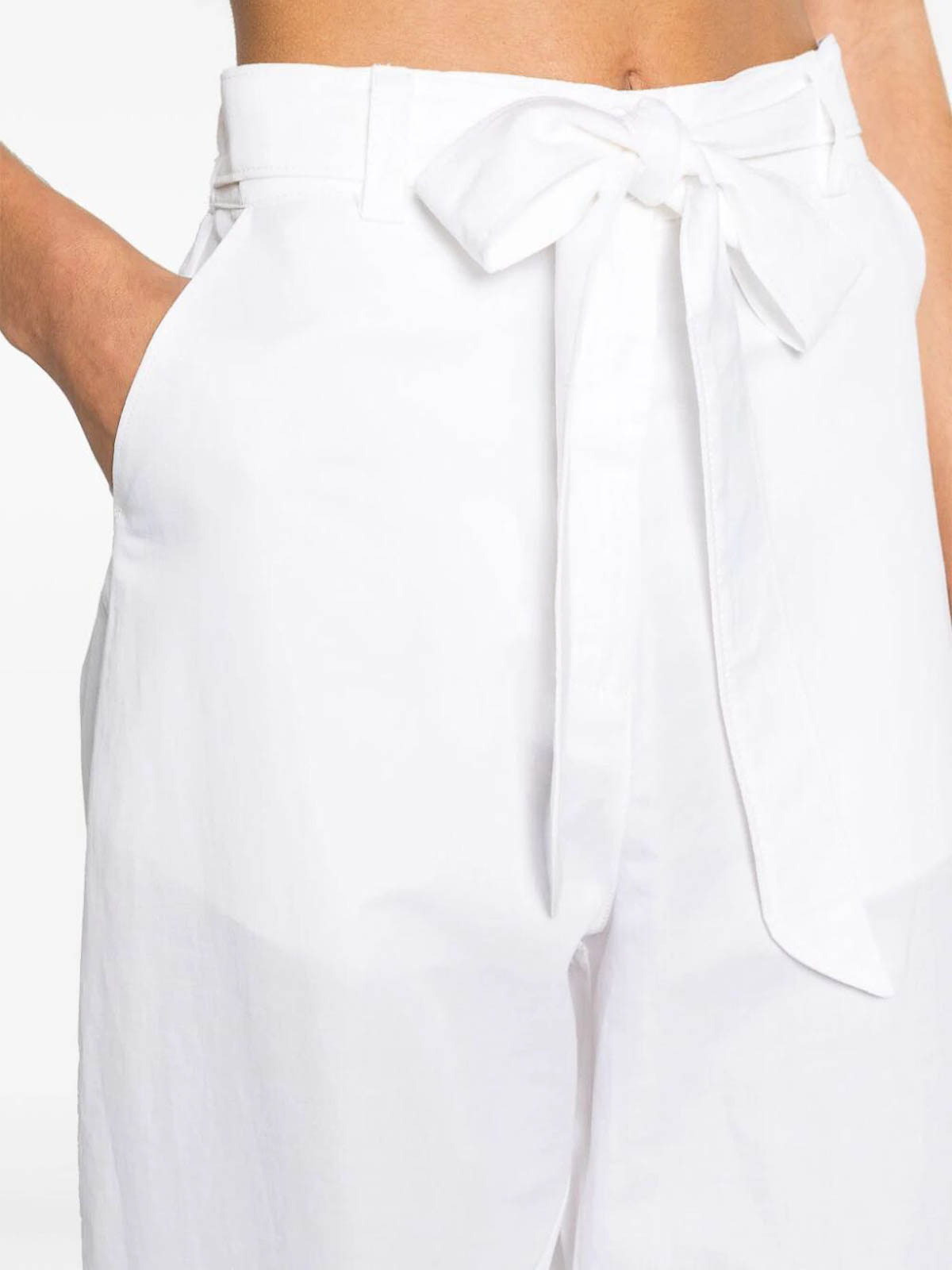 Pinko Pianista Pants - White - Women | 103472A1LCZ04 | thebs.com