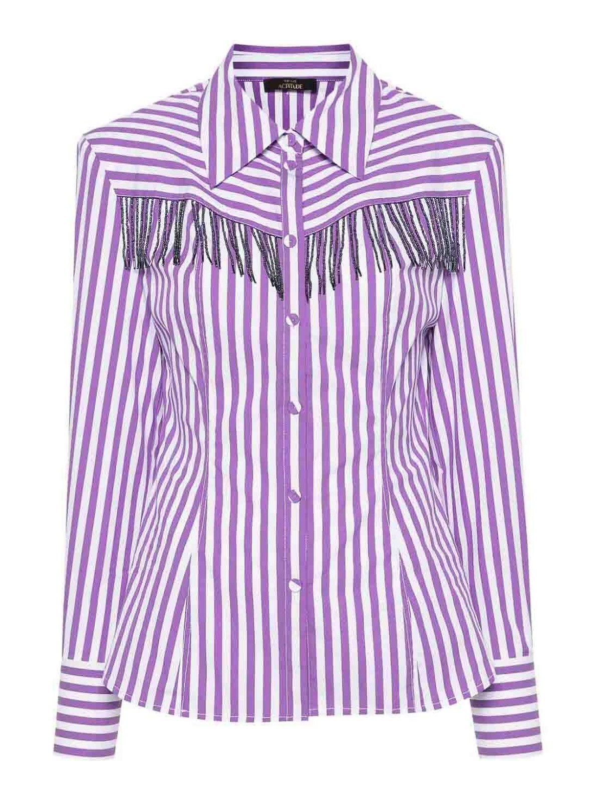 Shop Twinset Camisa - Actitude In Purple
