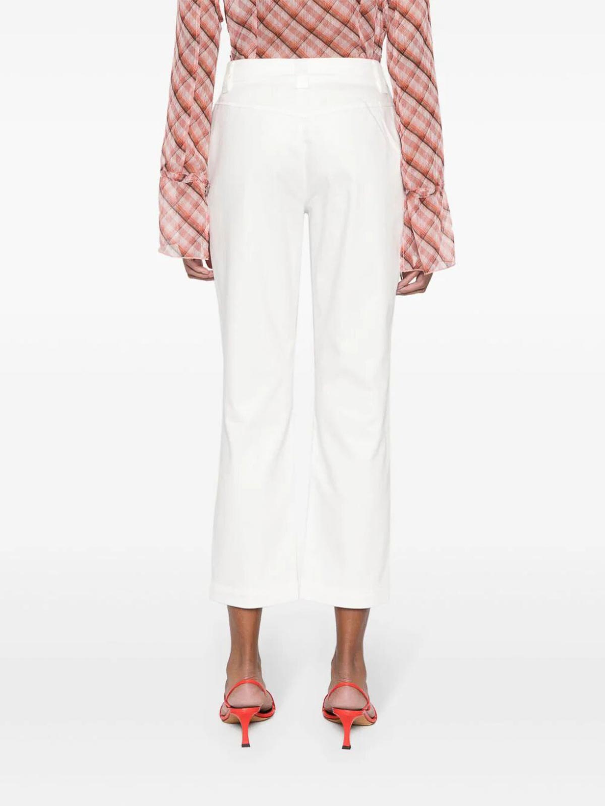 Shop Twinset Actitude New York Pants In White