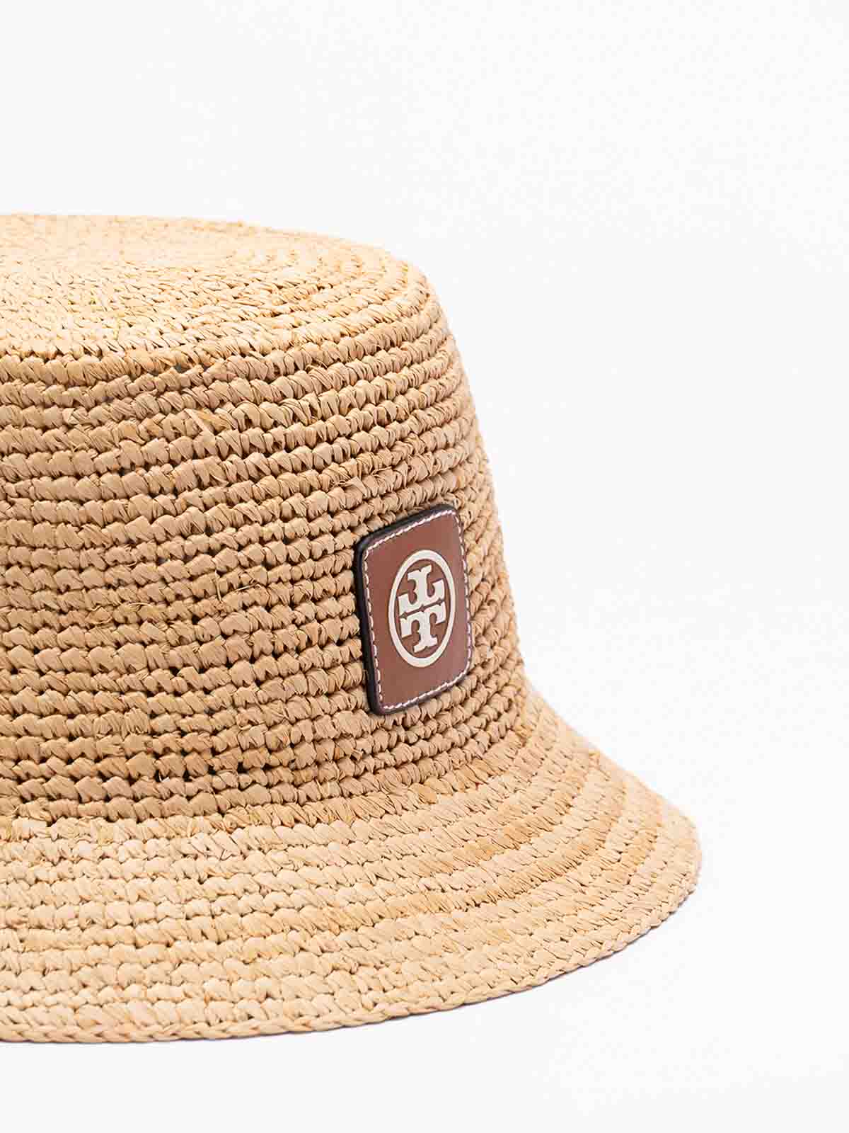 Tory Burch バケットハット ベージュ ラフィア Tory Burch バケットハット ベージュ ラフィア Tory Burch