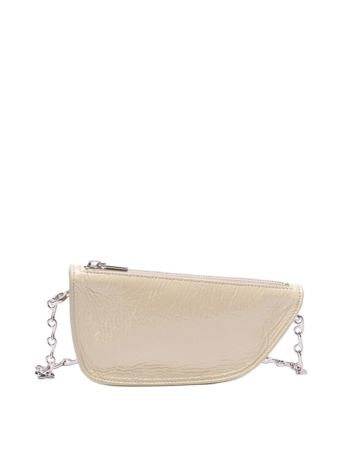 Burberry Micro Sling Shield Bag In Neutral