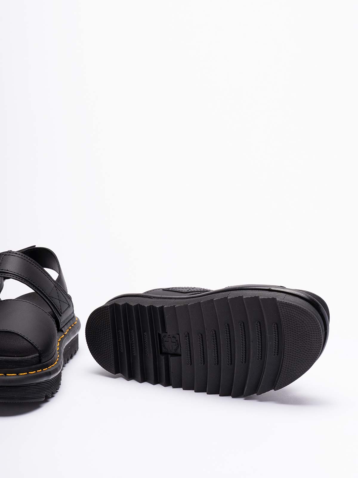 Shop Dr. Martens' Voss Sandals In Black