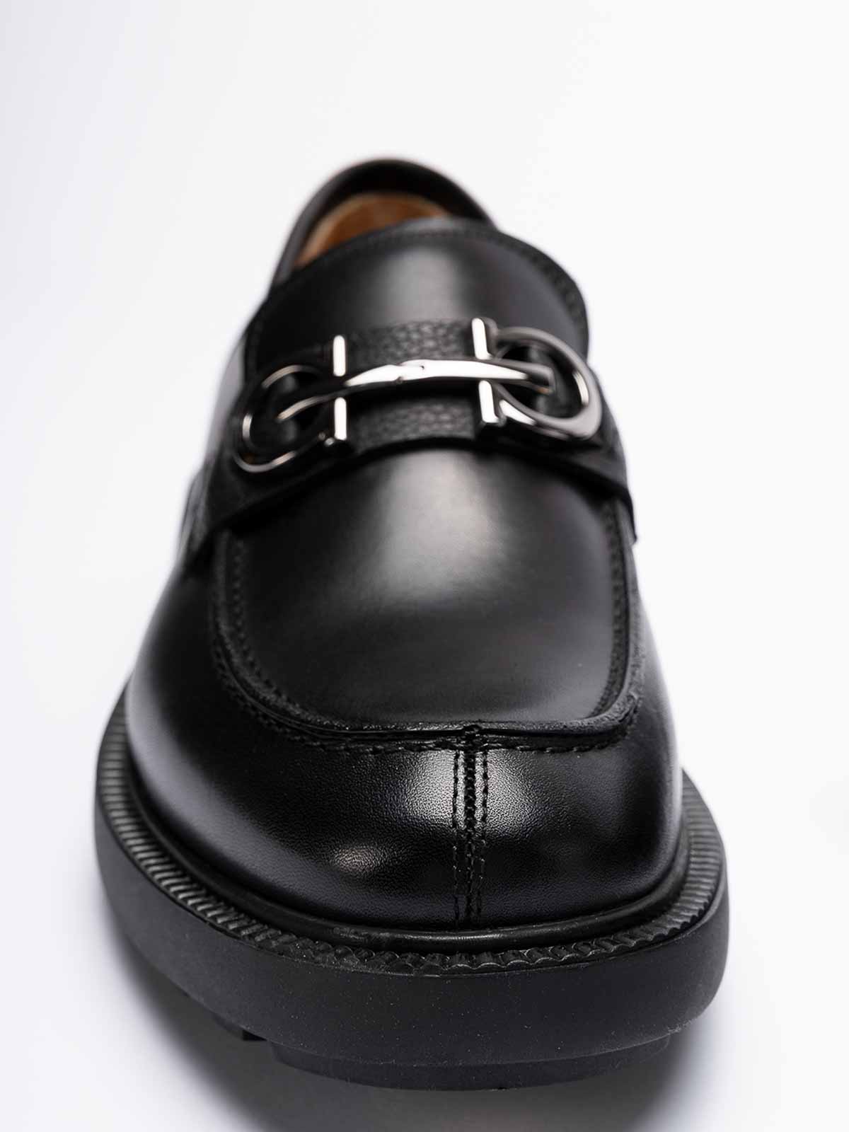 Ferragamo Galles Loafers - Black - Men|021141007762334NERO display picture 1