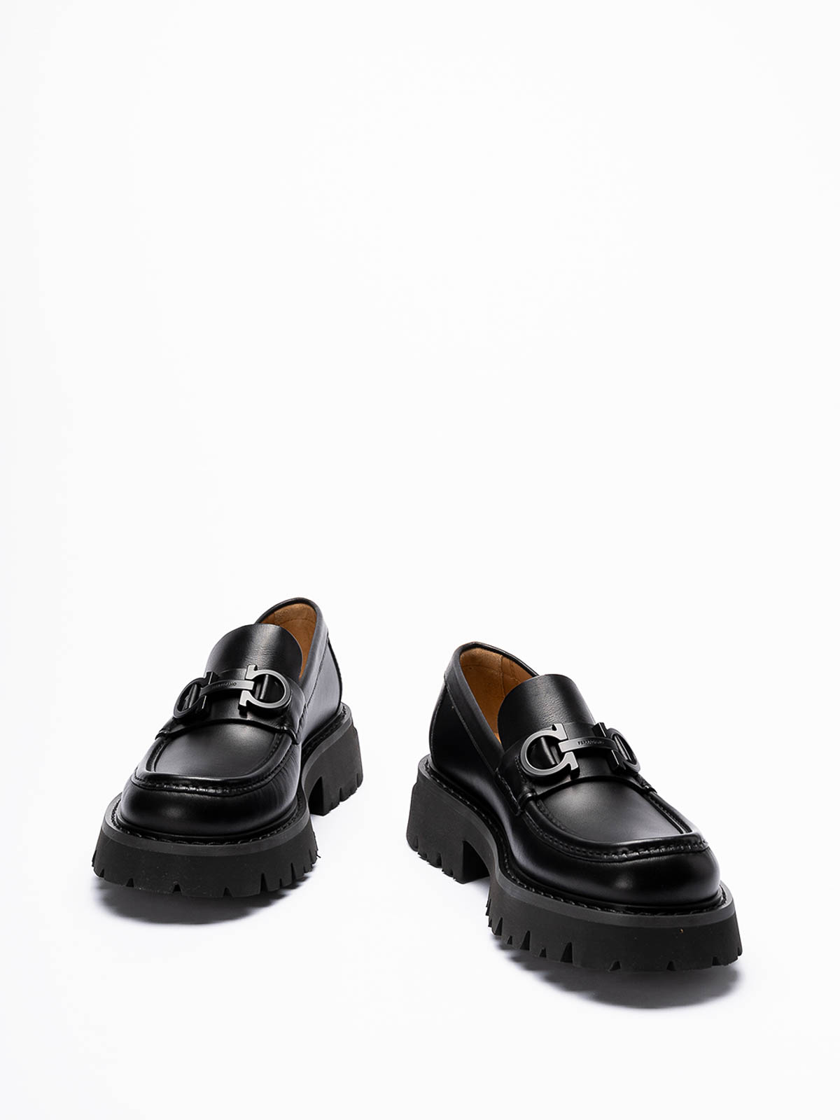 Ferragamo ローファー - Florian|021596001762676NERO | THEBS