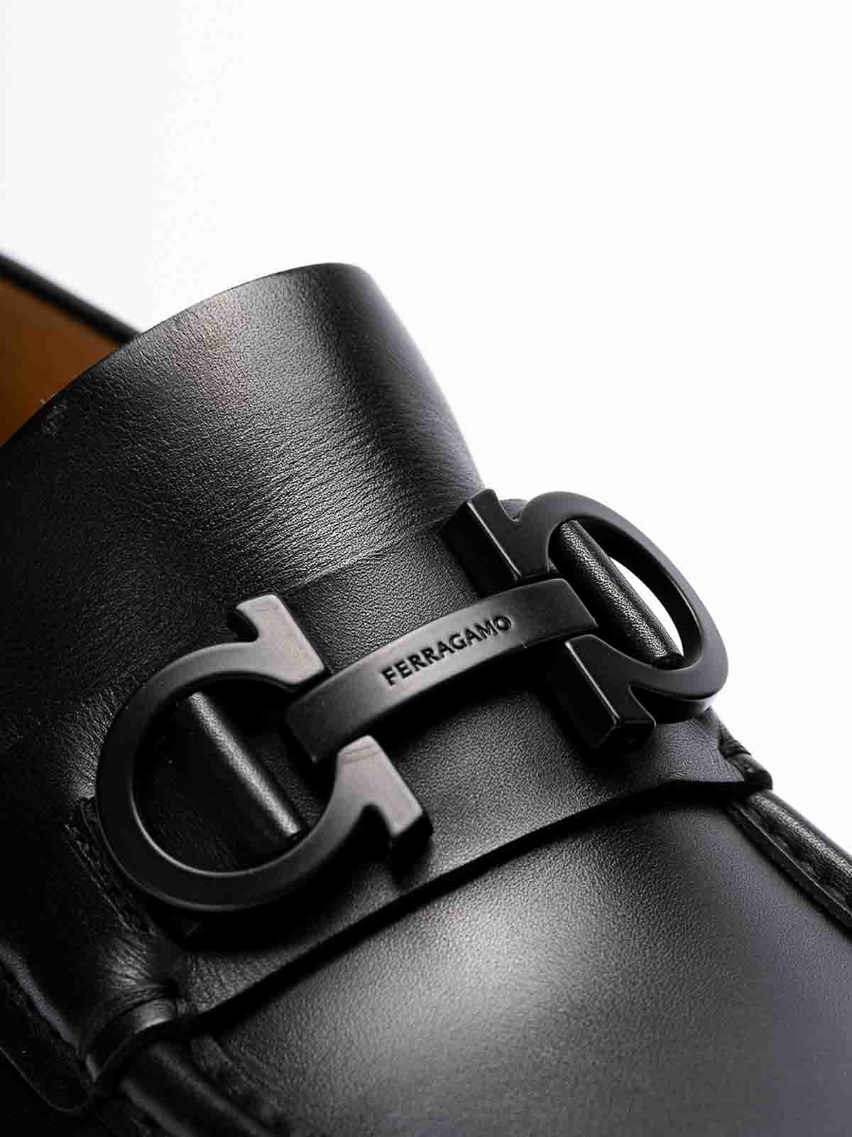 Ferragamo ローファー - Florian|021596001762676NERO | THEBS