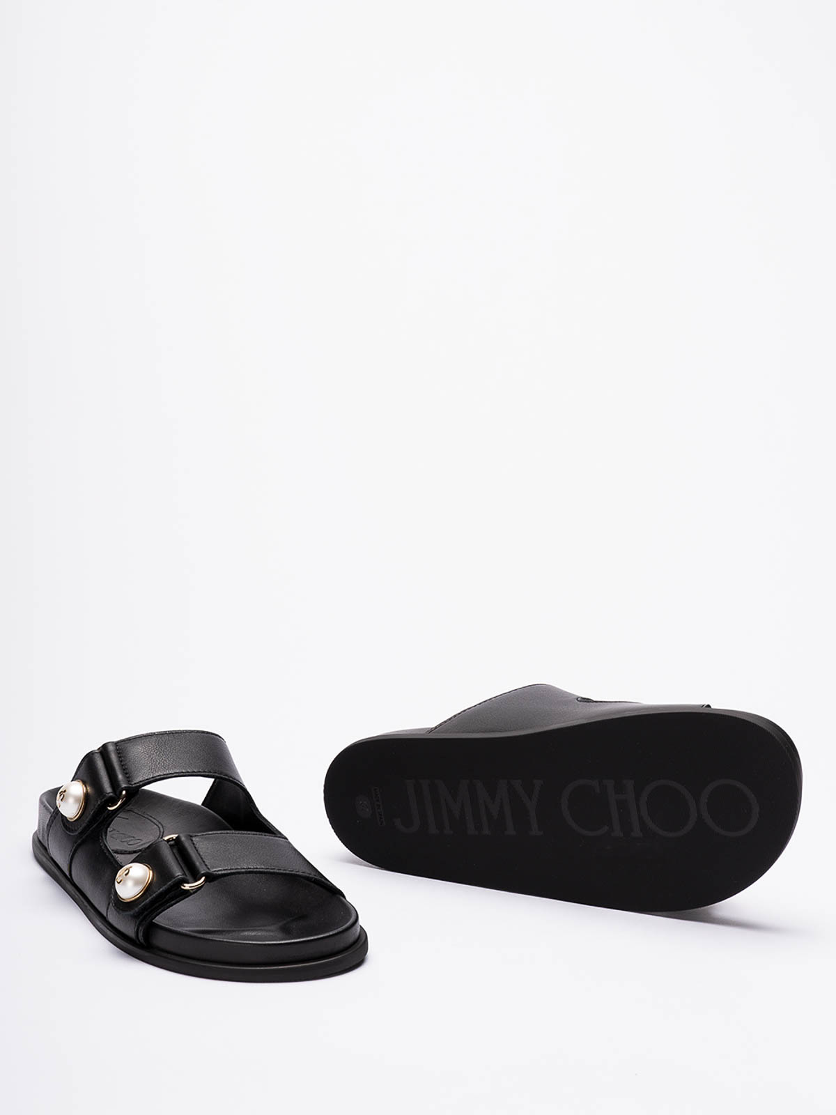 Shop Jimmy Choo Sandalias - Fayence In Black