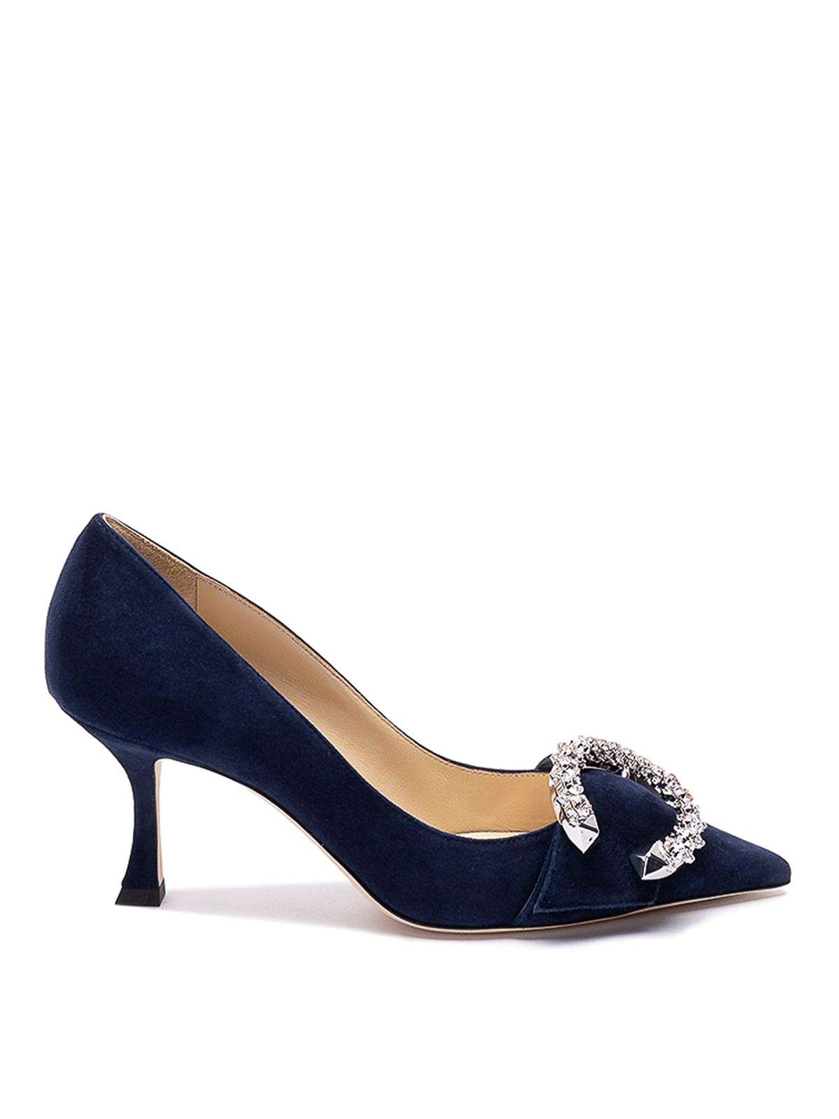 Jimmy Choo Melva 70 Court Shoes In Blue