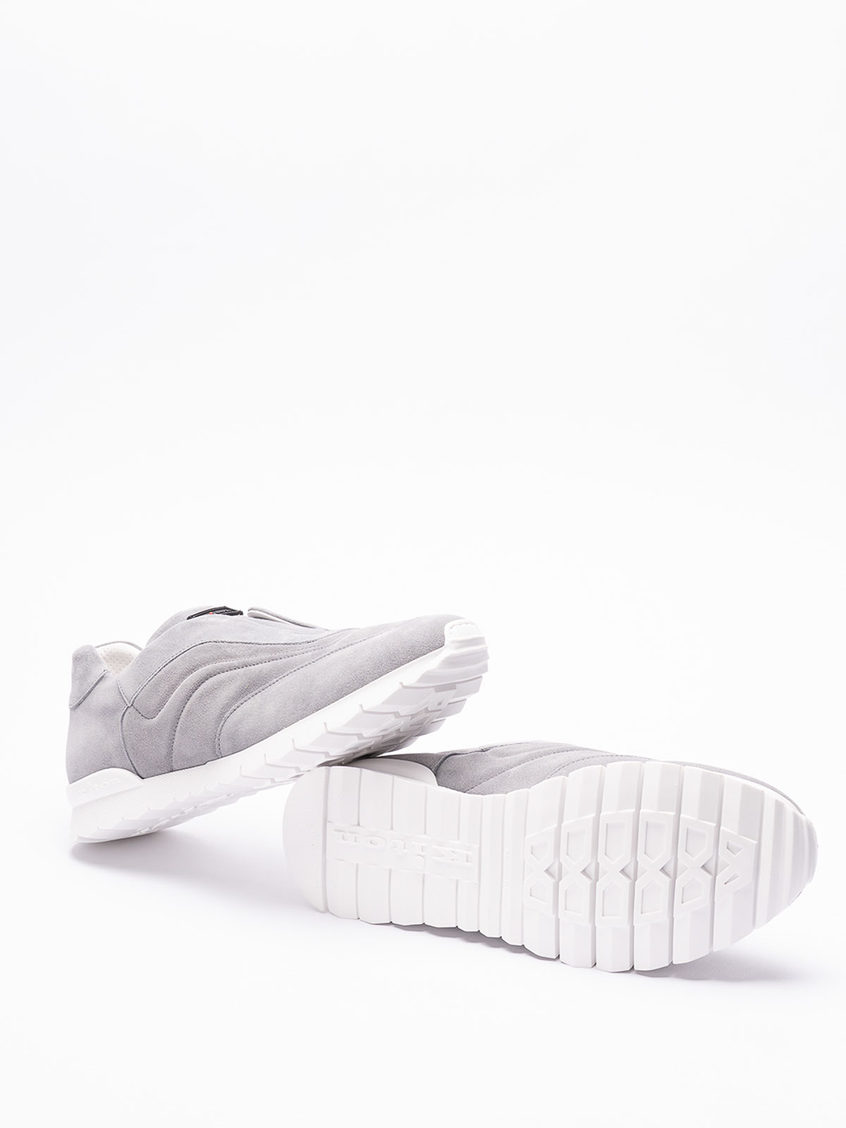 Shop Kiton Frew Sneakers In White