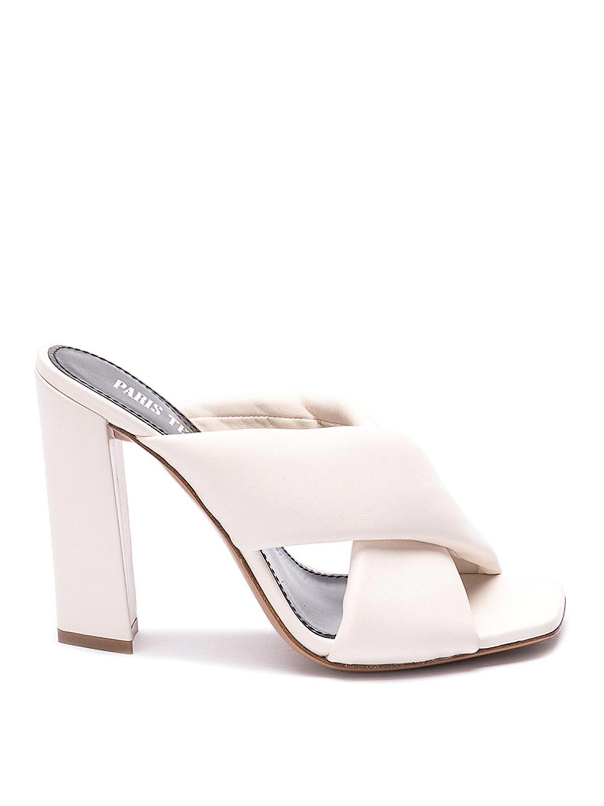 Shop Paris Texas Dafne Mules In White