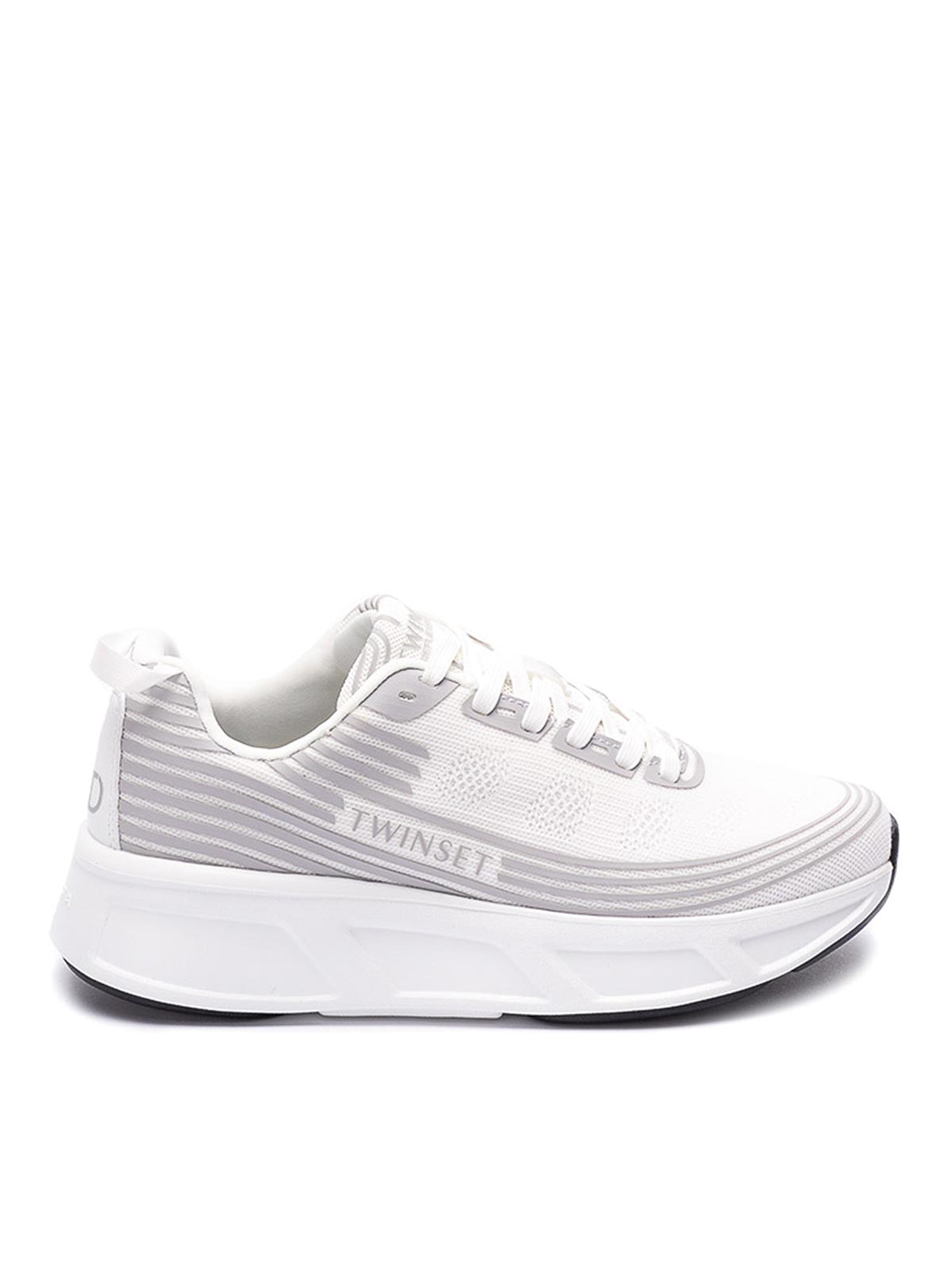 Shop Twinset Sneakers In White