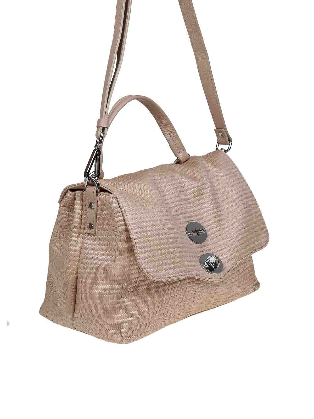 Shop Zanellato Postina Net S In Beige Raffia