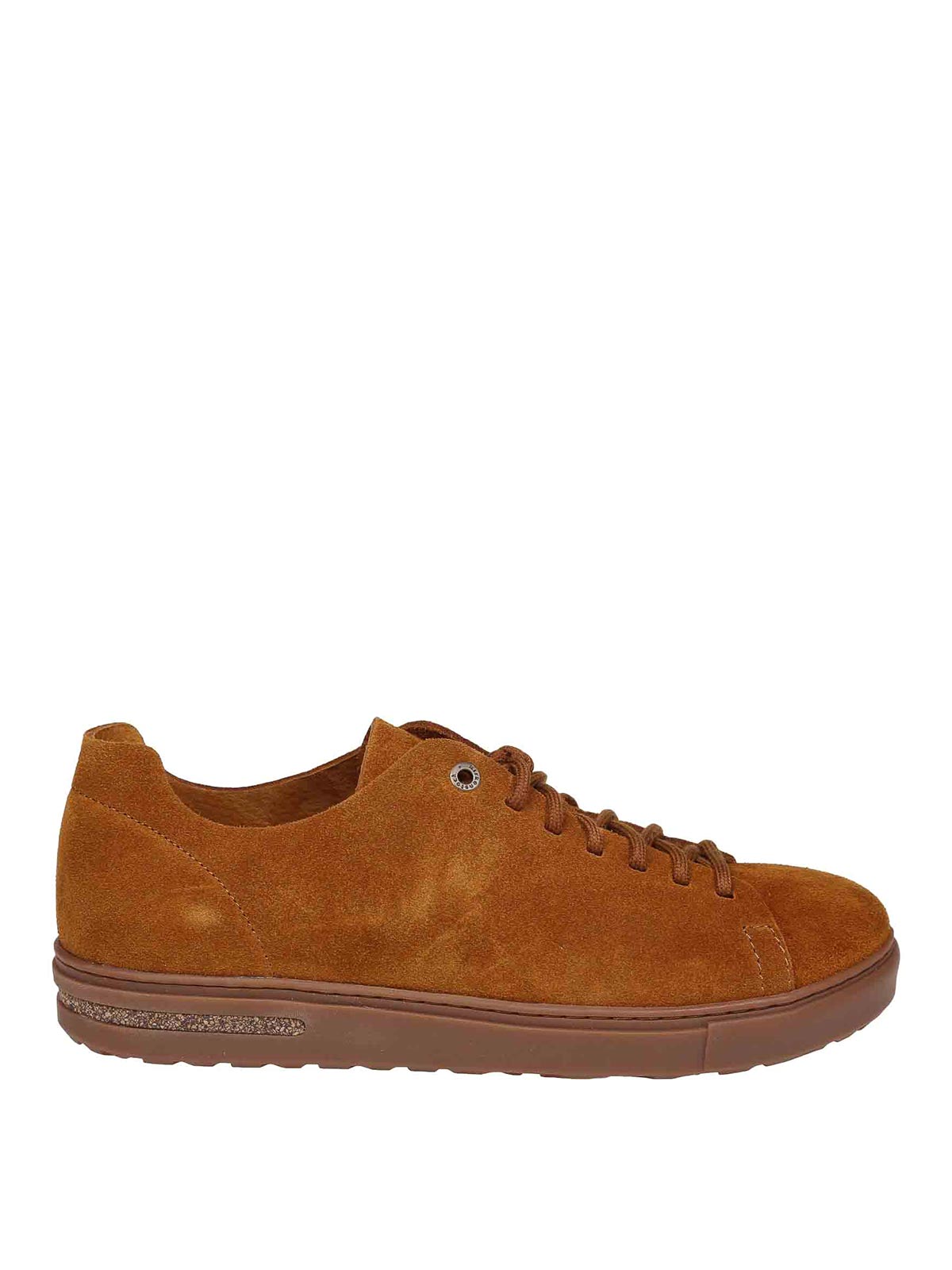 Shop Birkenstock Low Suede Sneakers In Light Brown