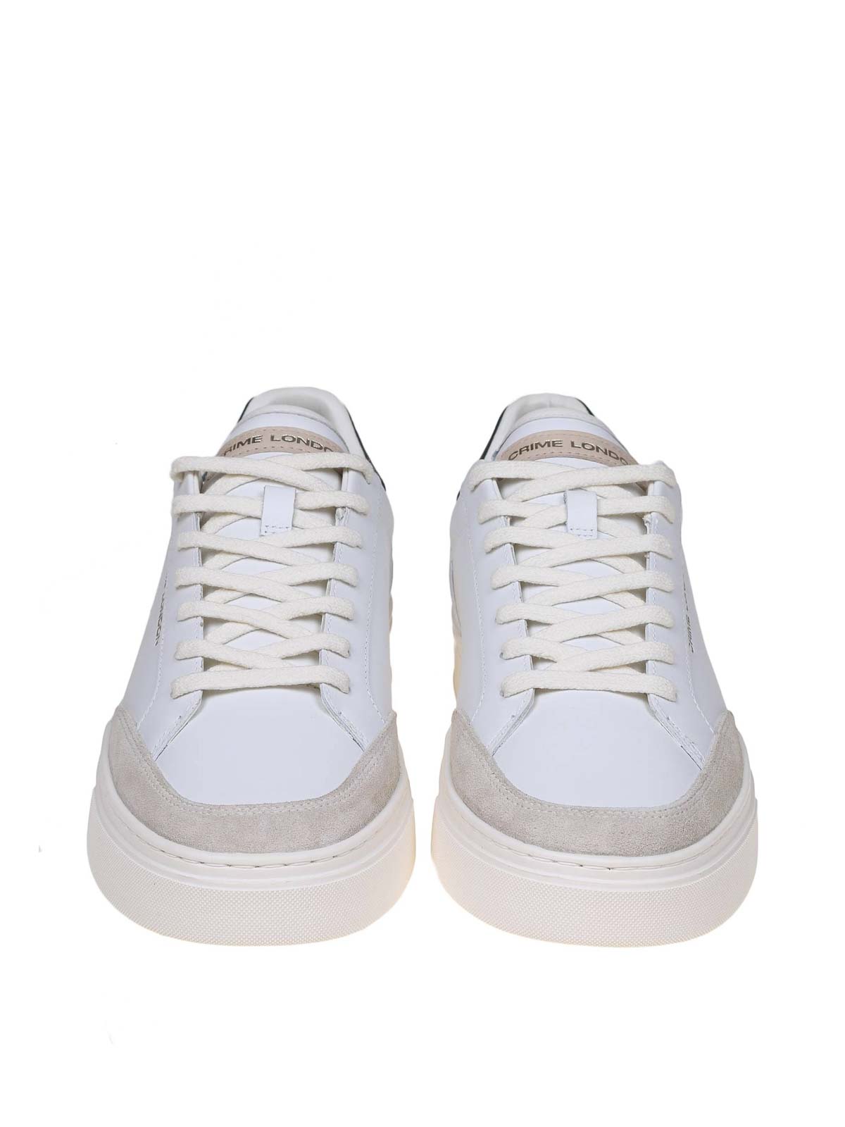 Shop Crime Zapatillas - Blanco In White