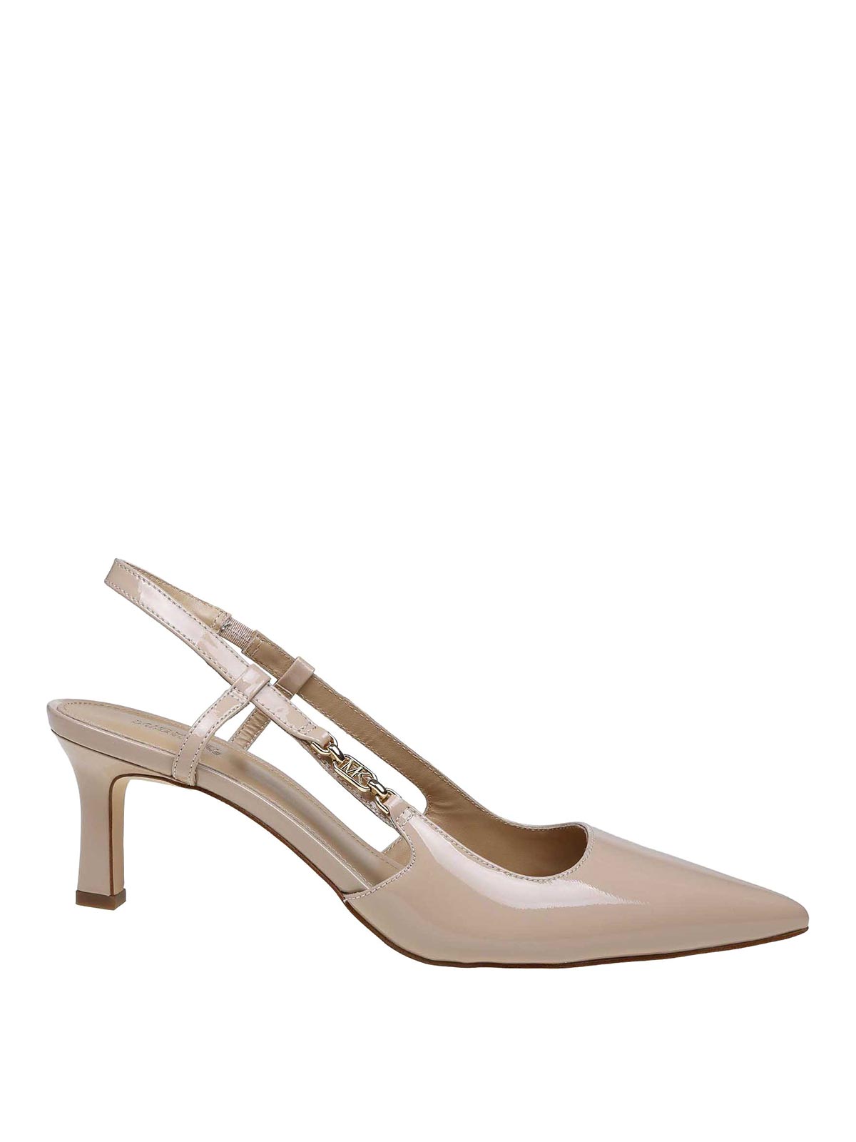 Michael Kors Patent Leather Pumps In Pink