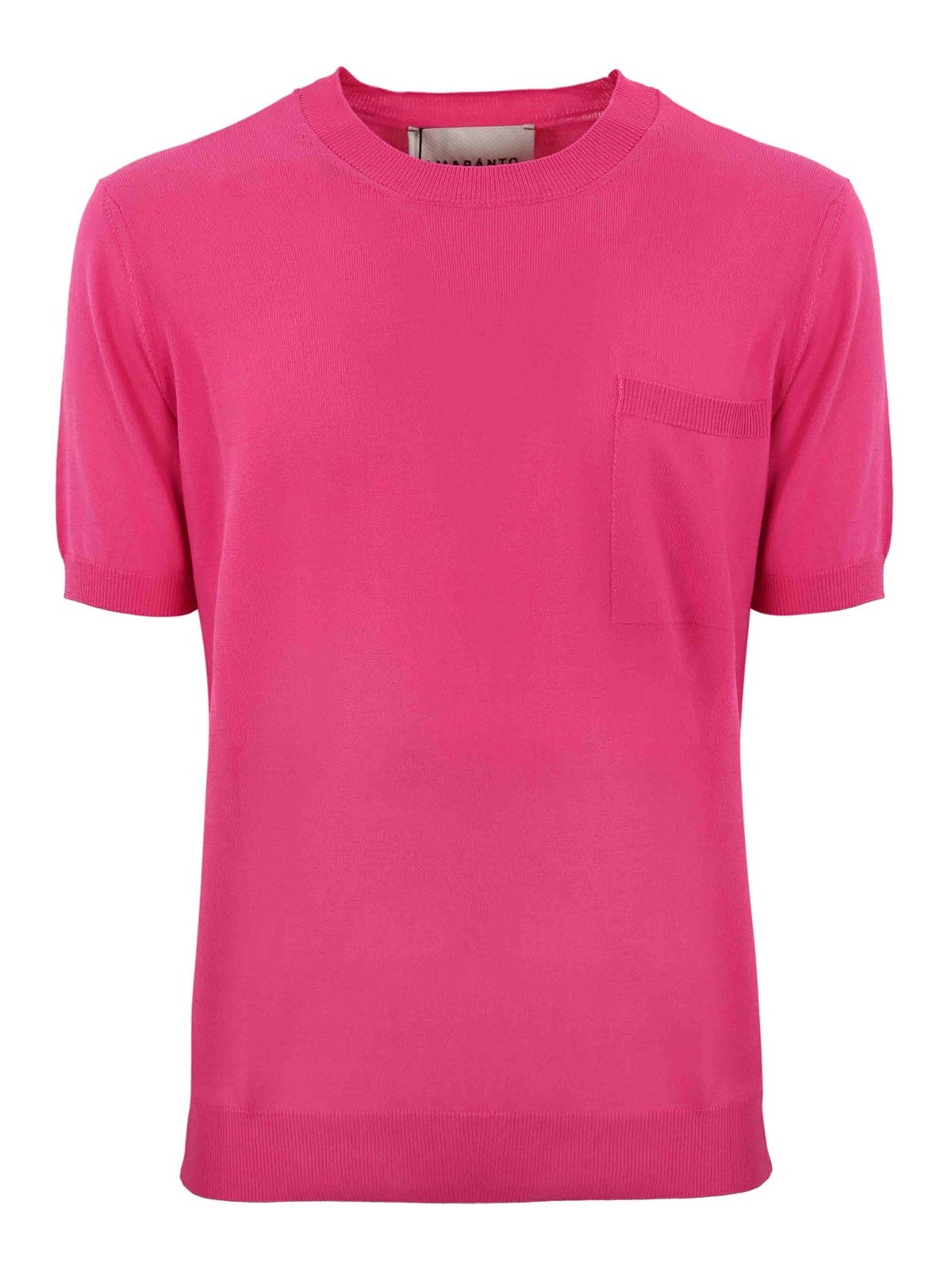 Amaranto T-shirt With Pocket In Pink