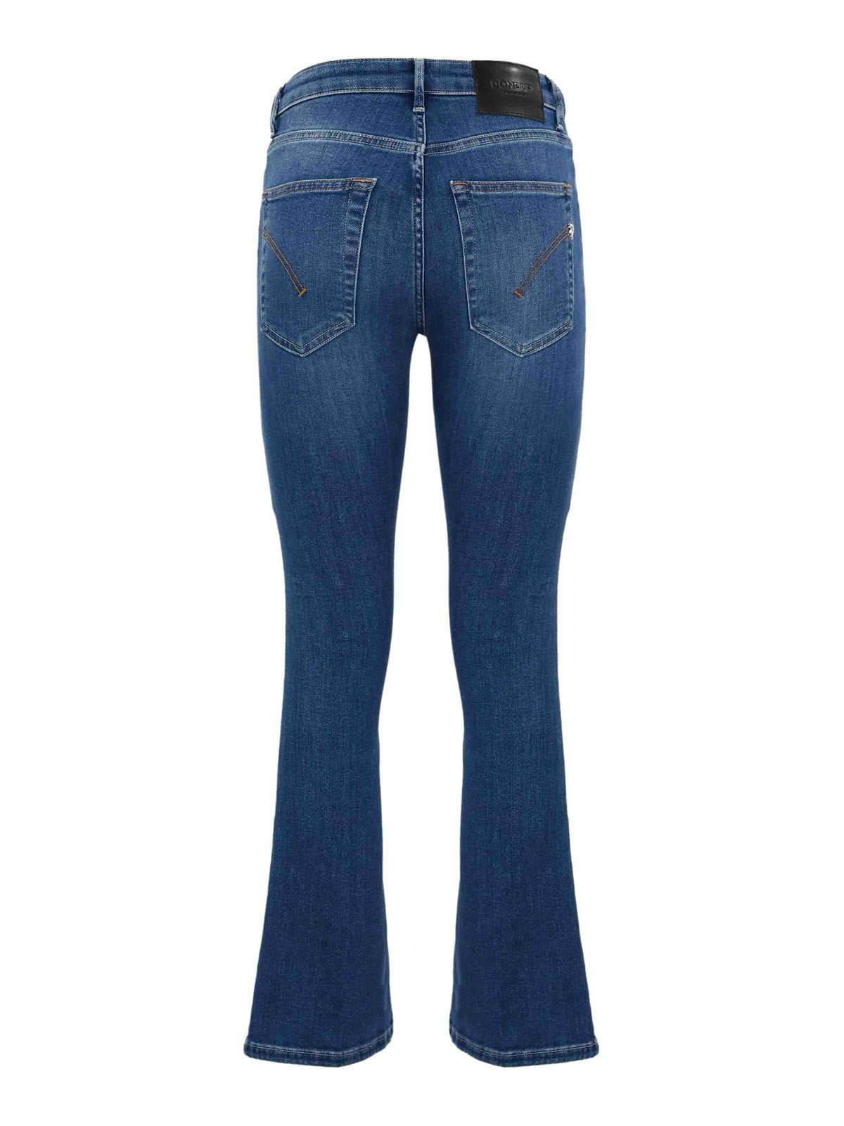 Shop Dondup Mandy Super Skinny Cropped Jeans In Dark Wash