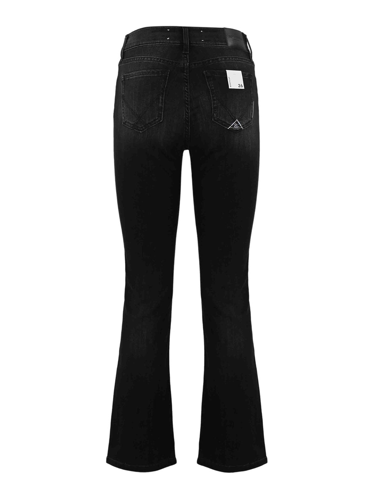 Shop Roy Rogers Jeans Acampanados - Negro In Black