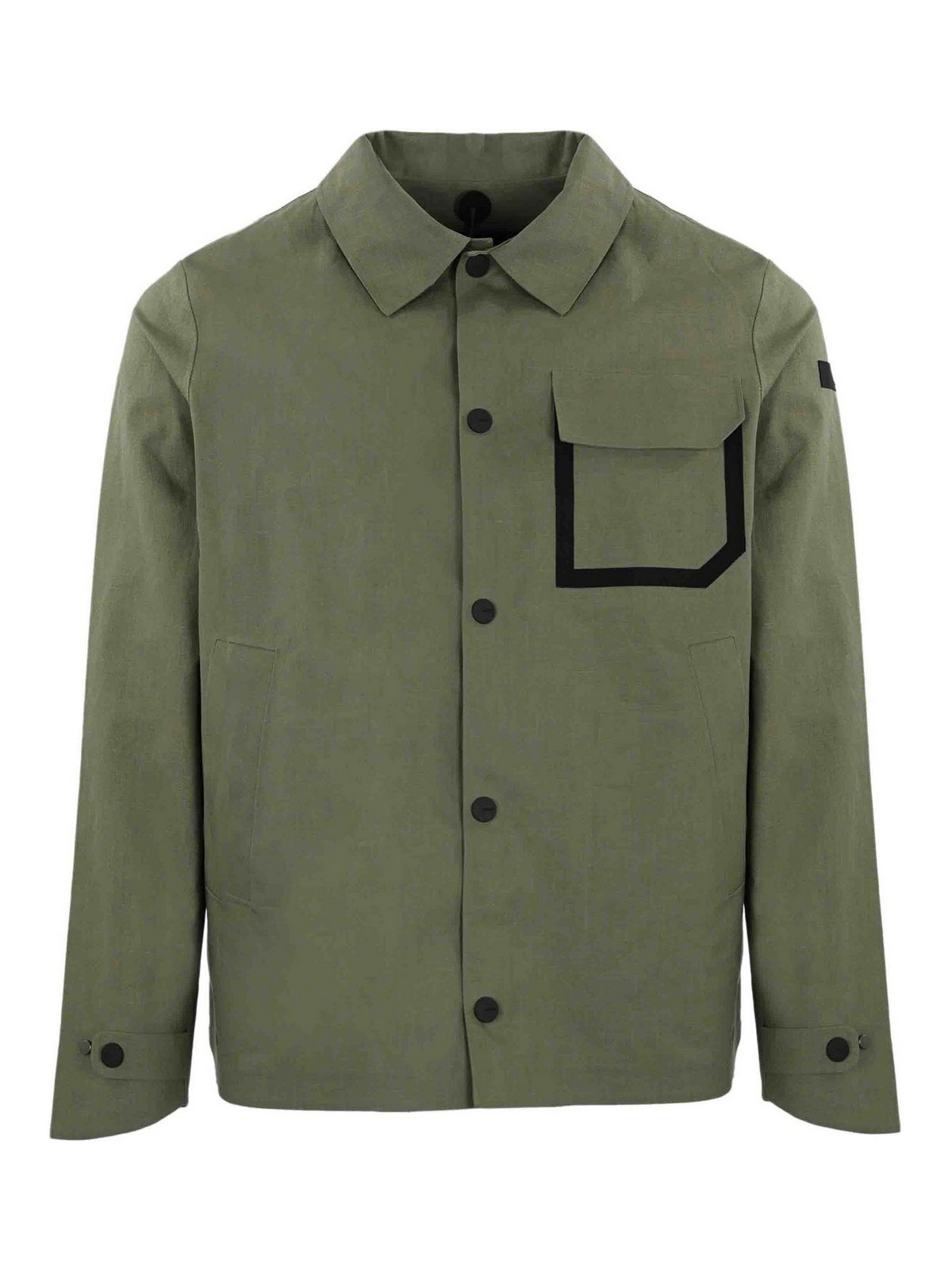 Rrd Roberto Ricci Designs Terzilino Shirt Jacket In Green