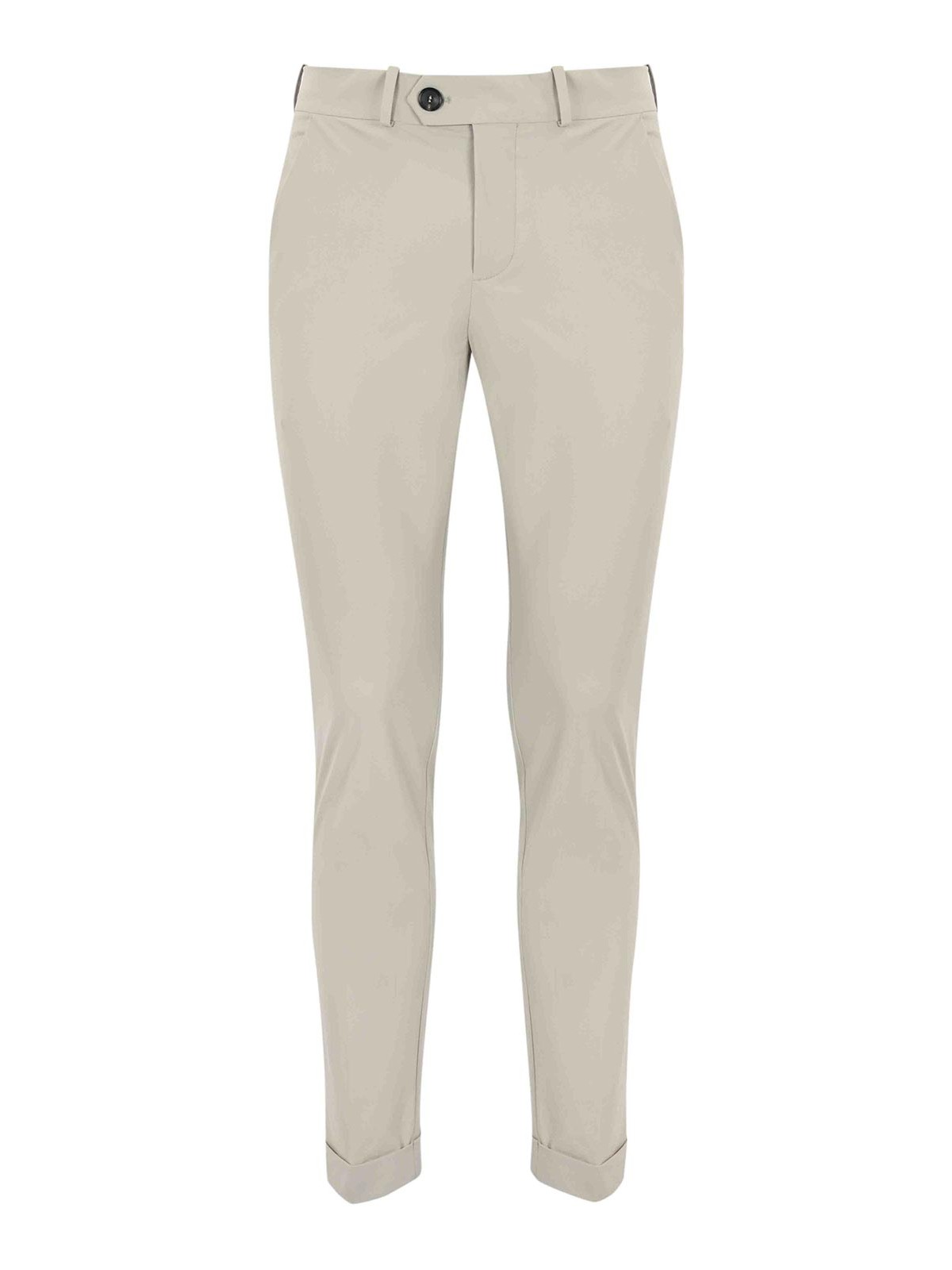 Rrd Roberto Ricci Designs Chino Trousers In Technical Fabric In White