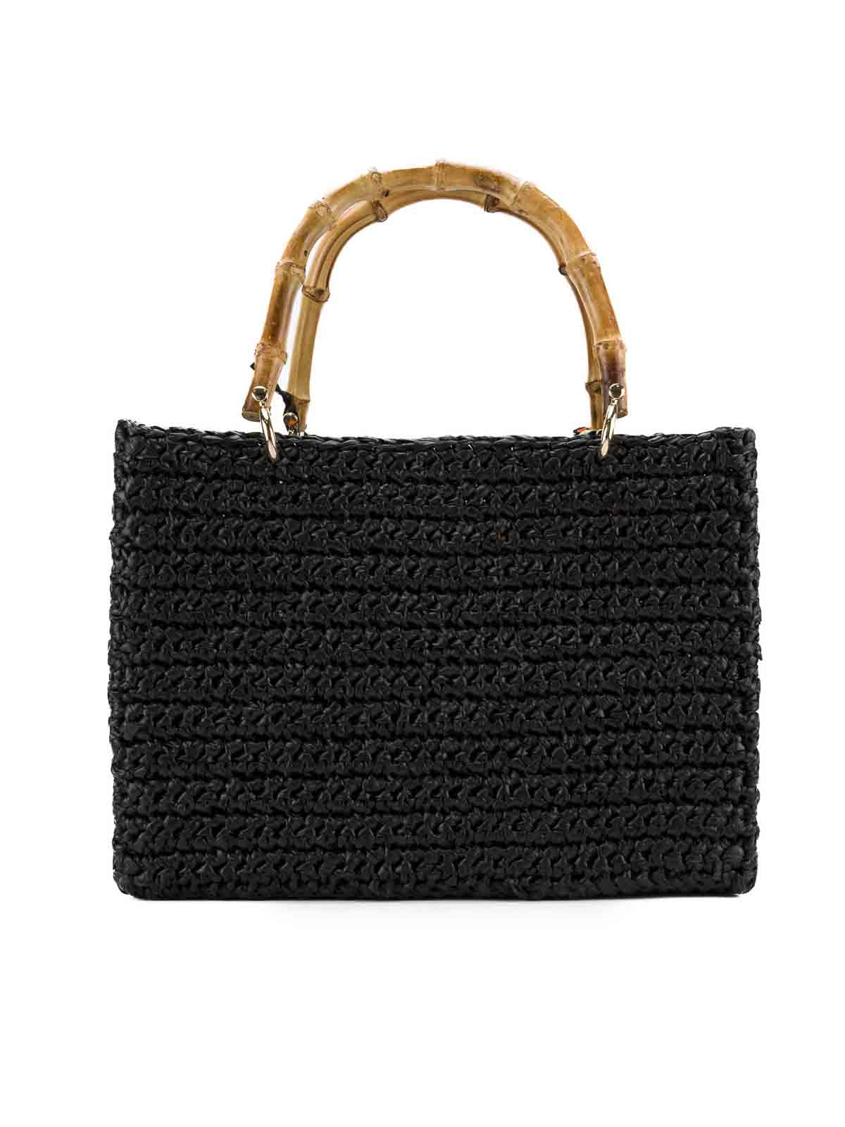Shop Chica Venere Bag In Black