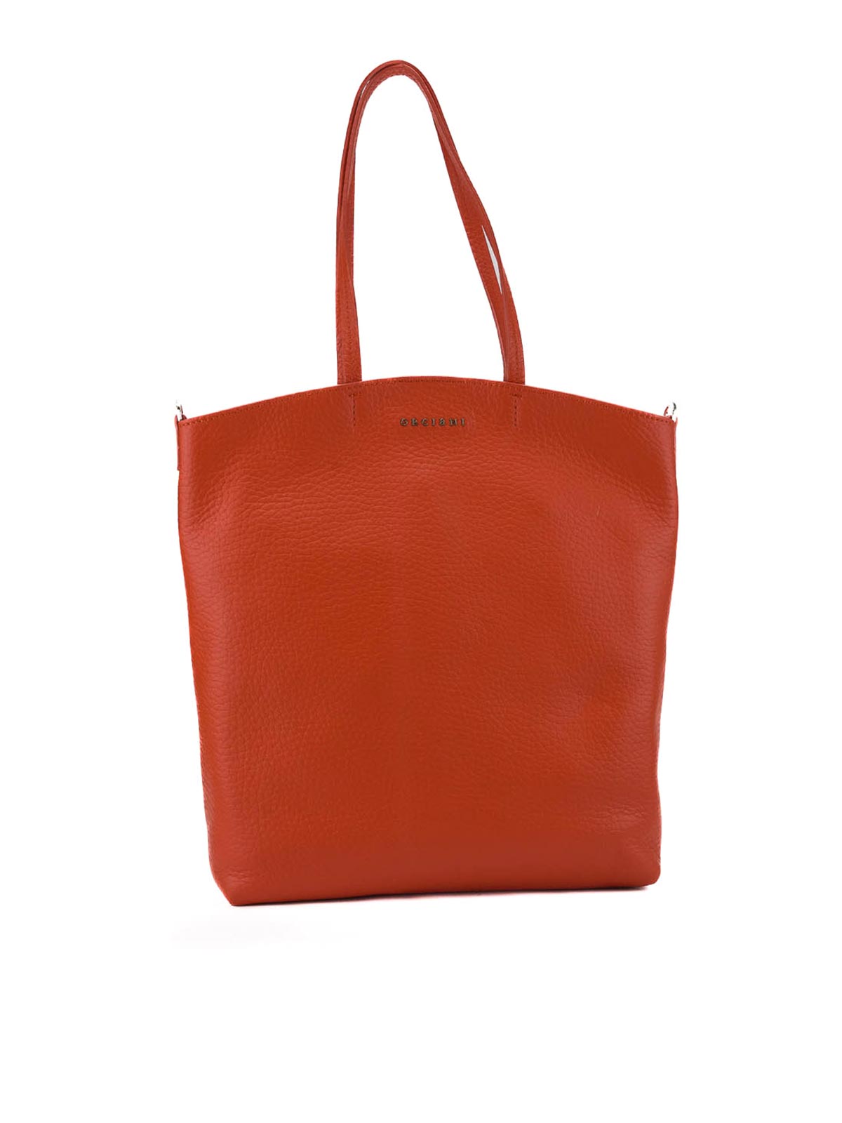 Orciani Ladylike M Soft Medium Bag In Red