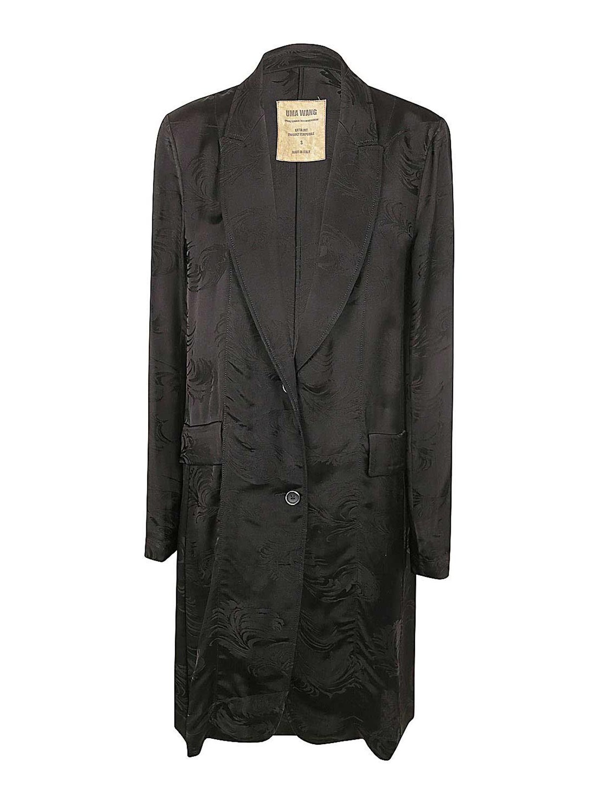Uma Wang Katia Jacket In Black