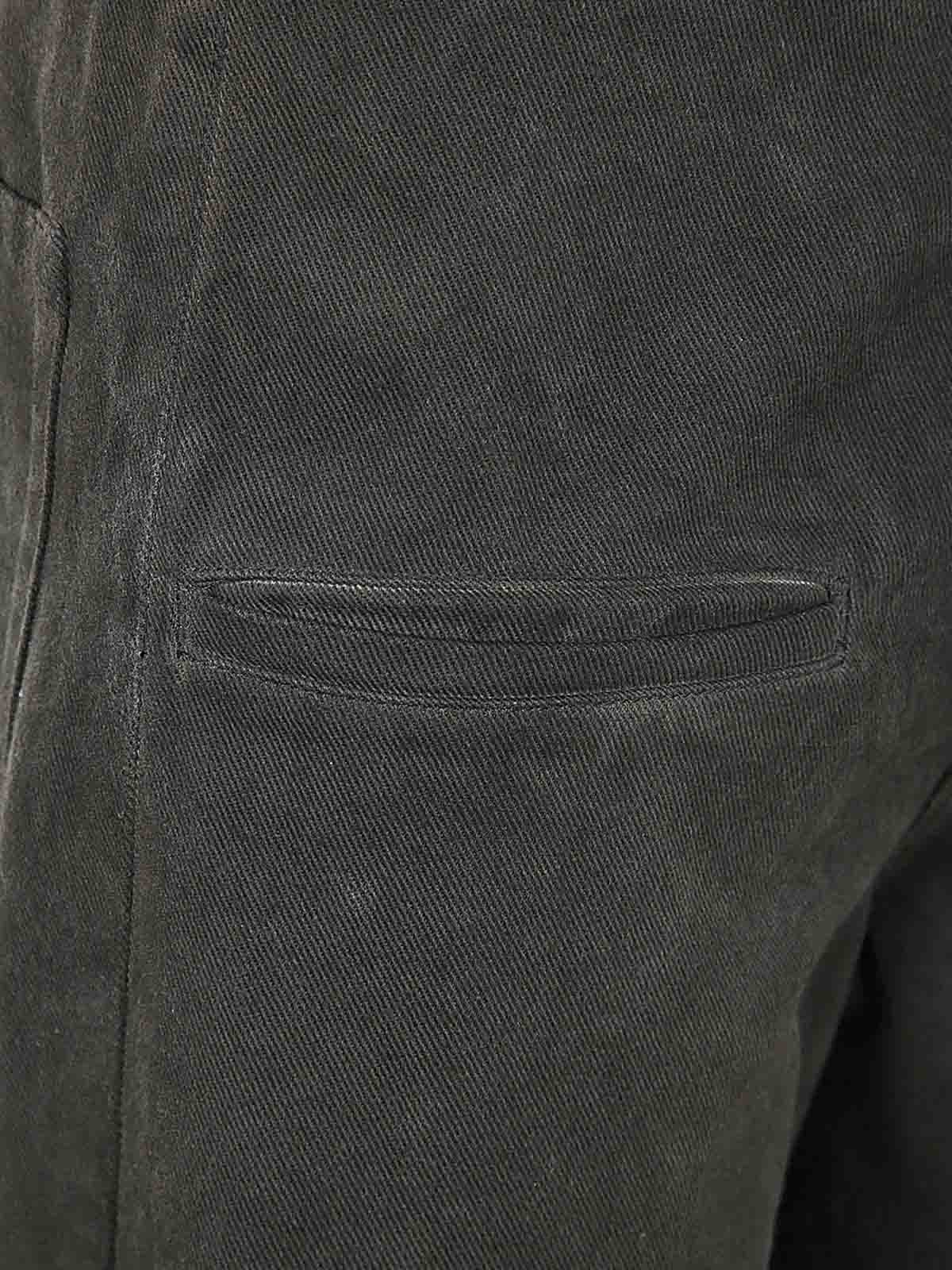 Shop Uma Wang Pantalón Casual - Gris In Grey