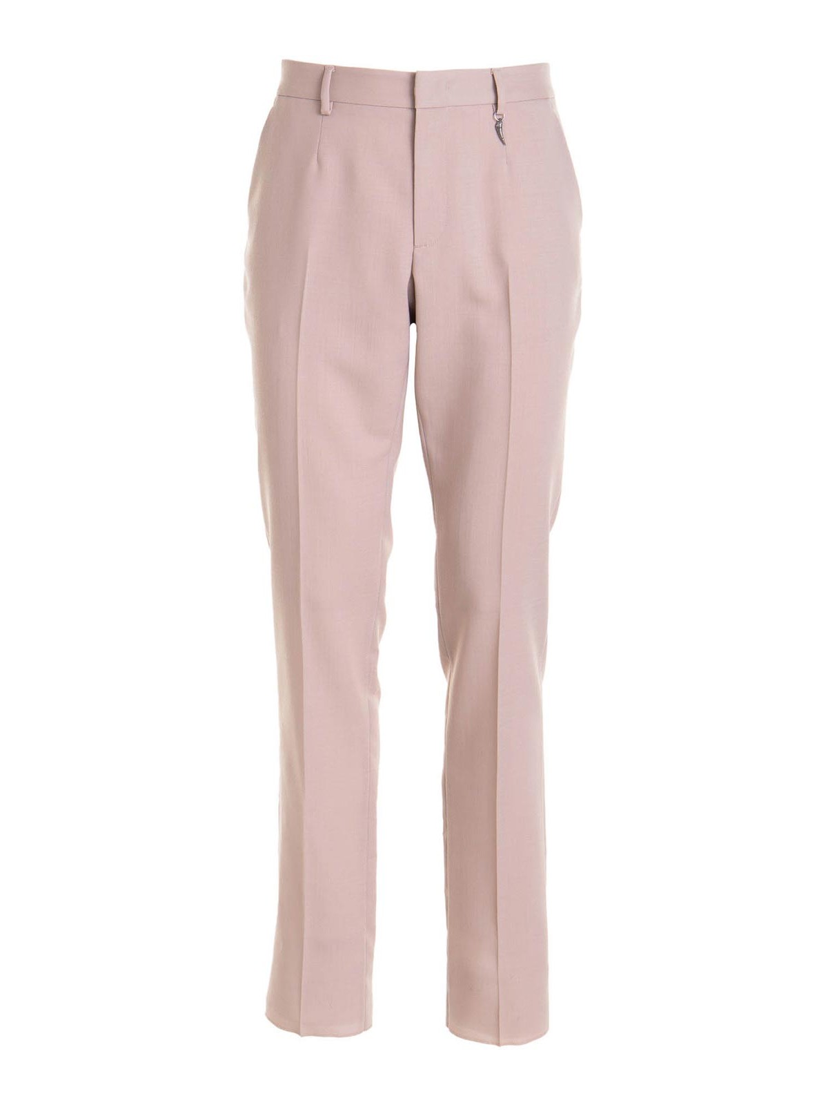 Shop Roberto Cavalli Casual Pants In Beige