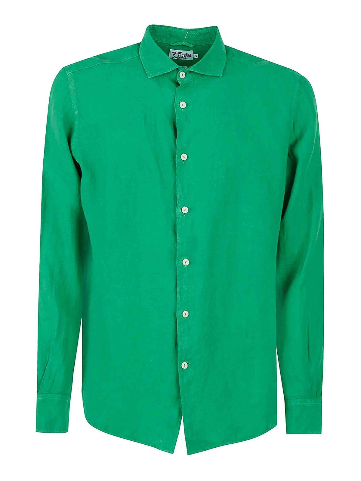 Shop Mc2 Saint Barth Shirt In Green