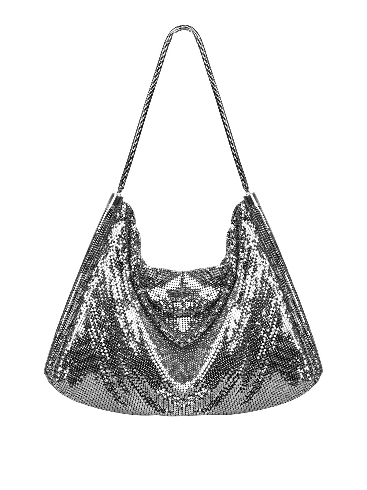 Rabanne Pixel Paco Rabanne Silver Bag Rabanne Silver Mini Pixel