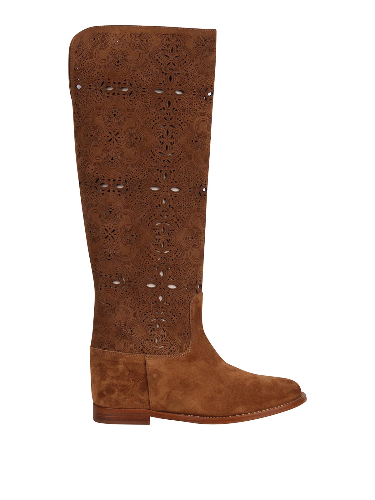Shop Via Roma 15 Boots In Brown