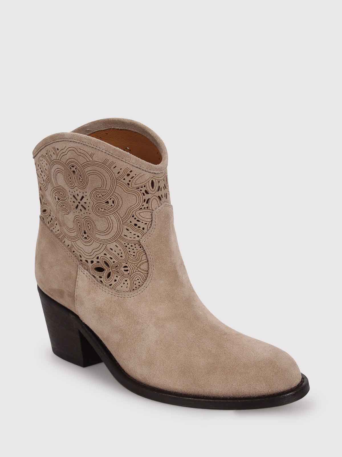 Shop Via Roma 15 Boots In Grey