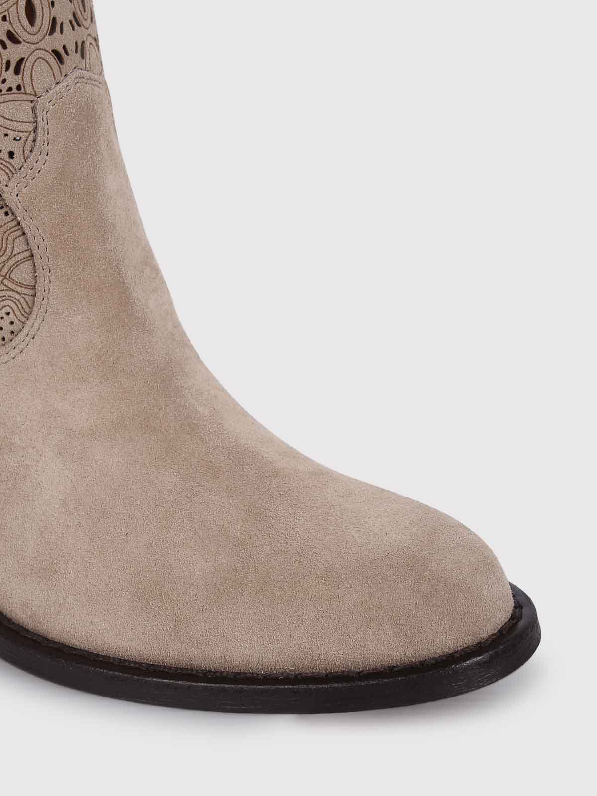 Shop Via Roma 15 Boots In Grey