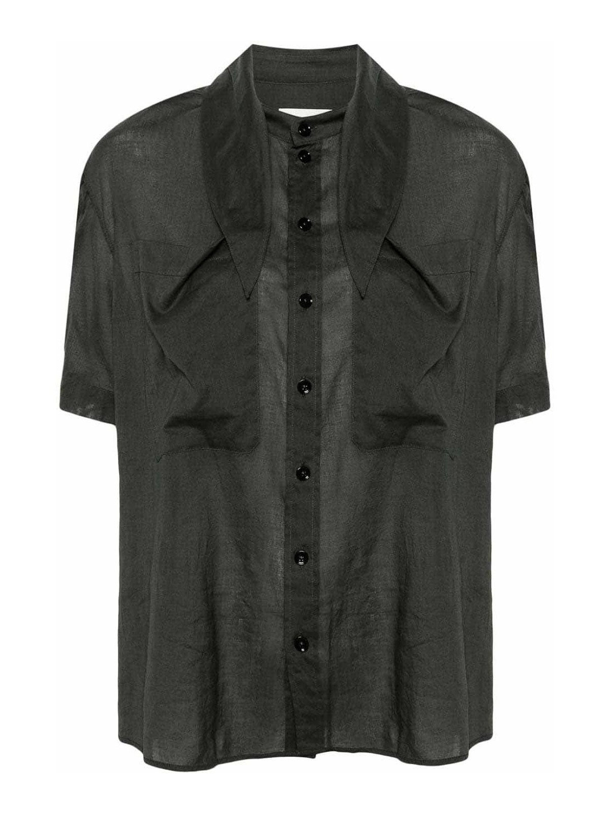 Shop Lemaire Camisa - Gris In Grey