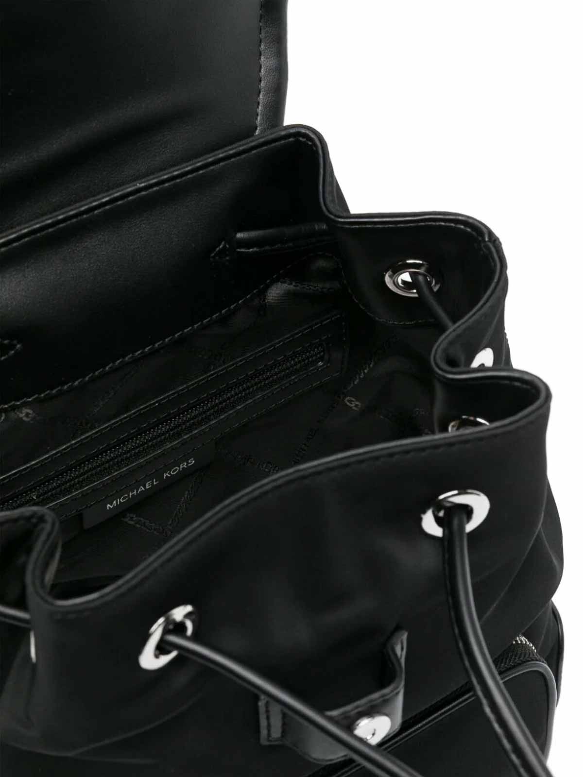 Shop Michael Kors Cara Sm Backpack In Black