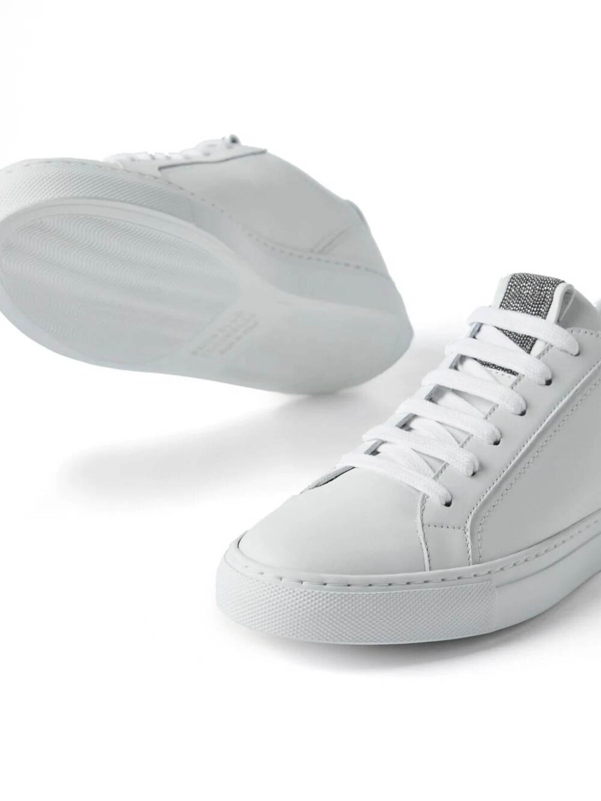 Shop Brunello Cucinelli Zapatillas - Blanco In White