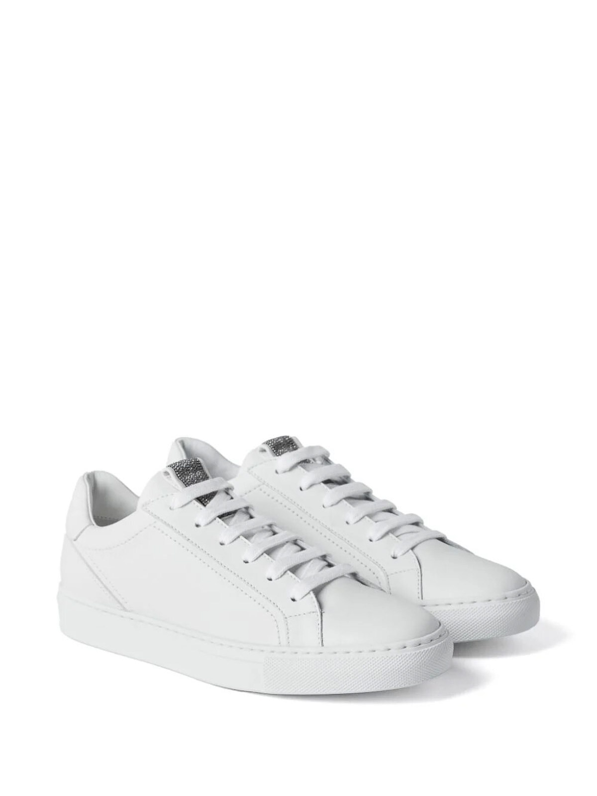 Shop Brunello Cucinelli Zapatillas - Blanco In White