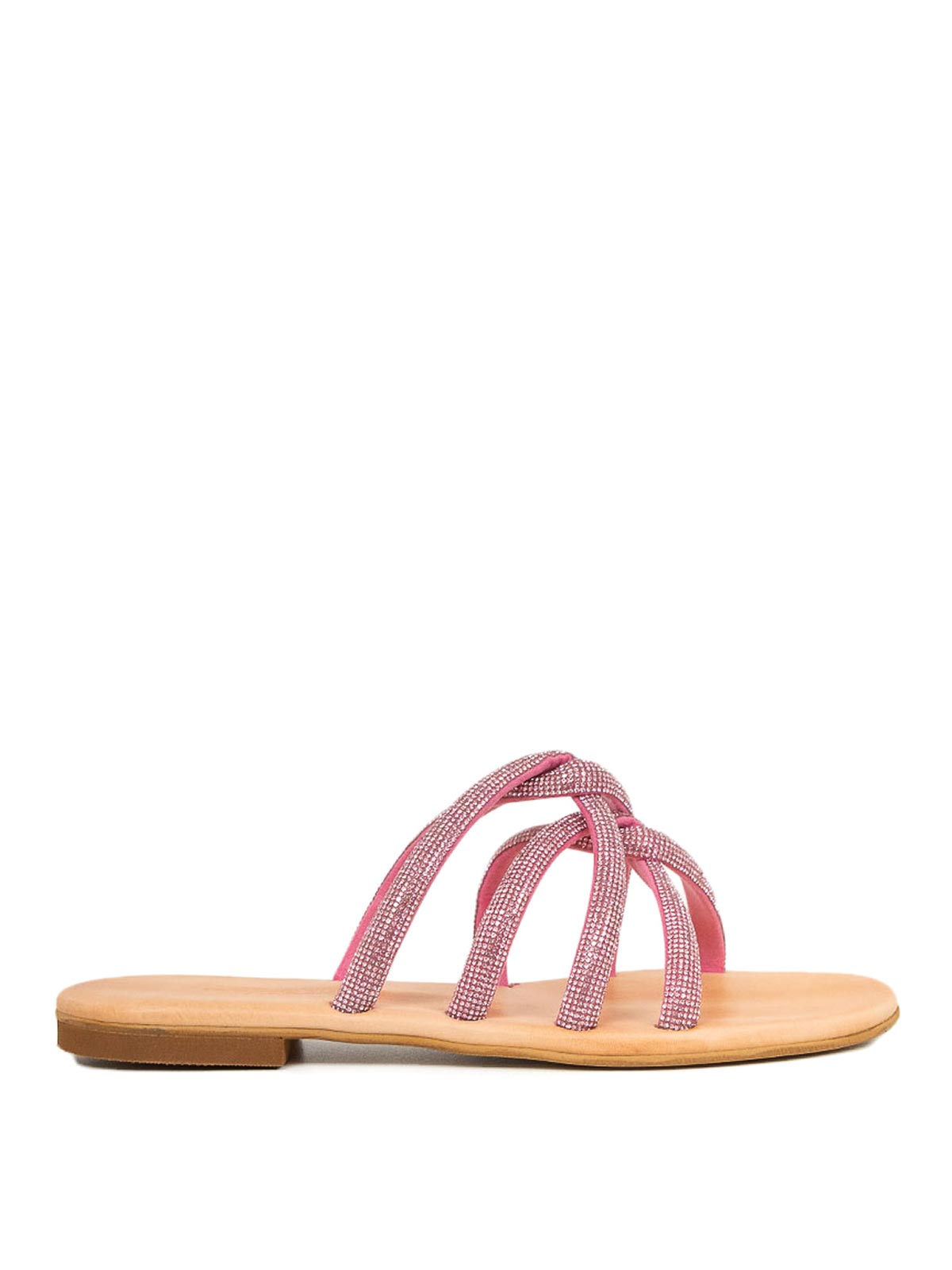 Shop Kima Taso Sandals In Nude & Neutrals