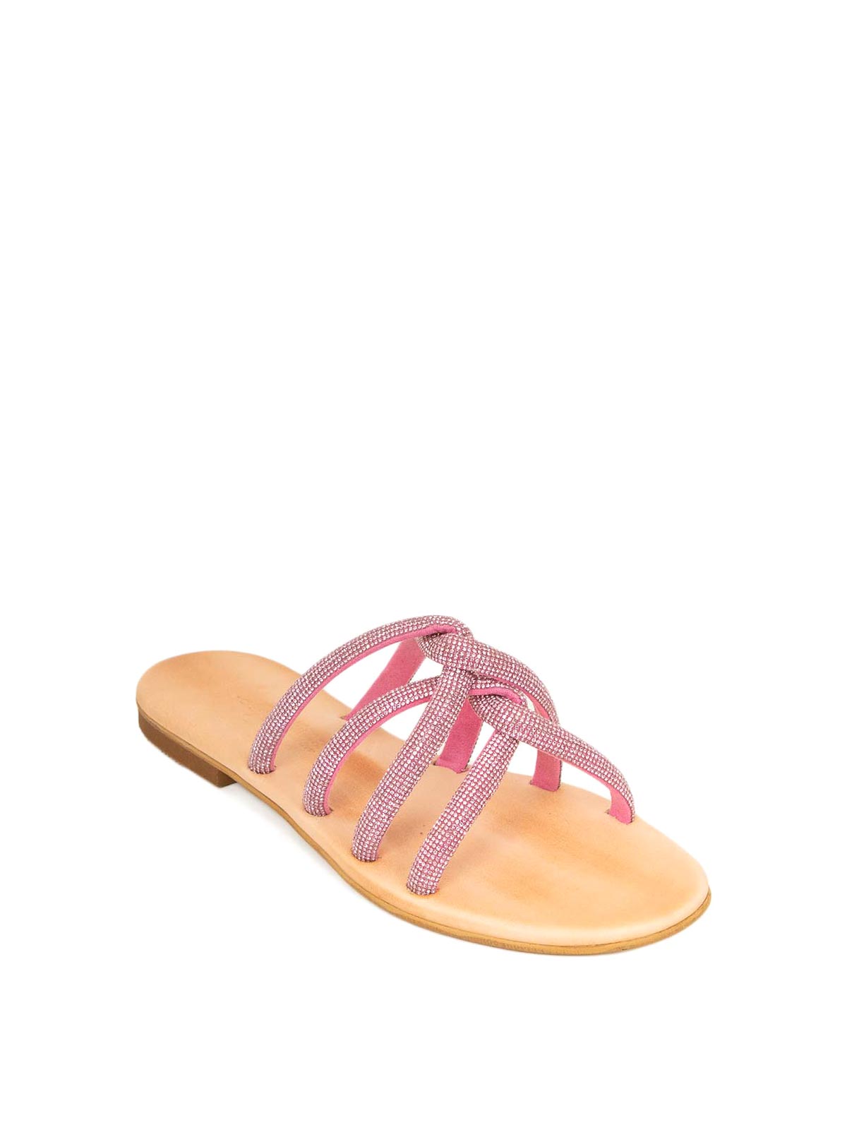 Shop Kima Taso Sandals In Nude & Neutrals