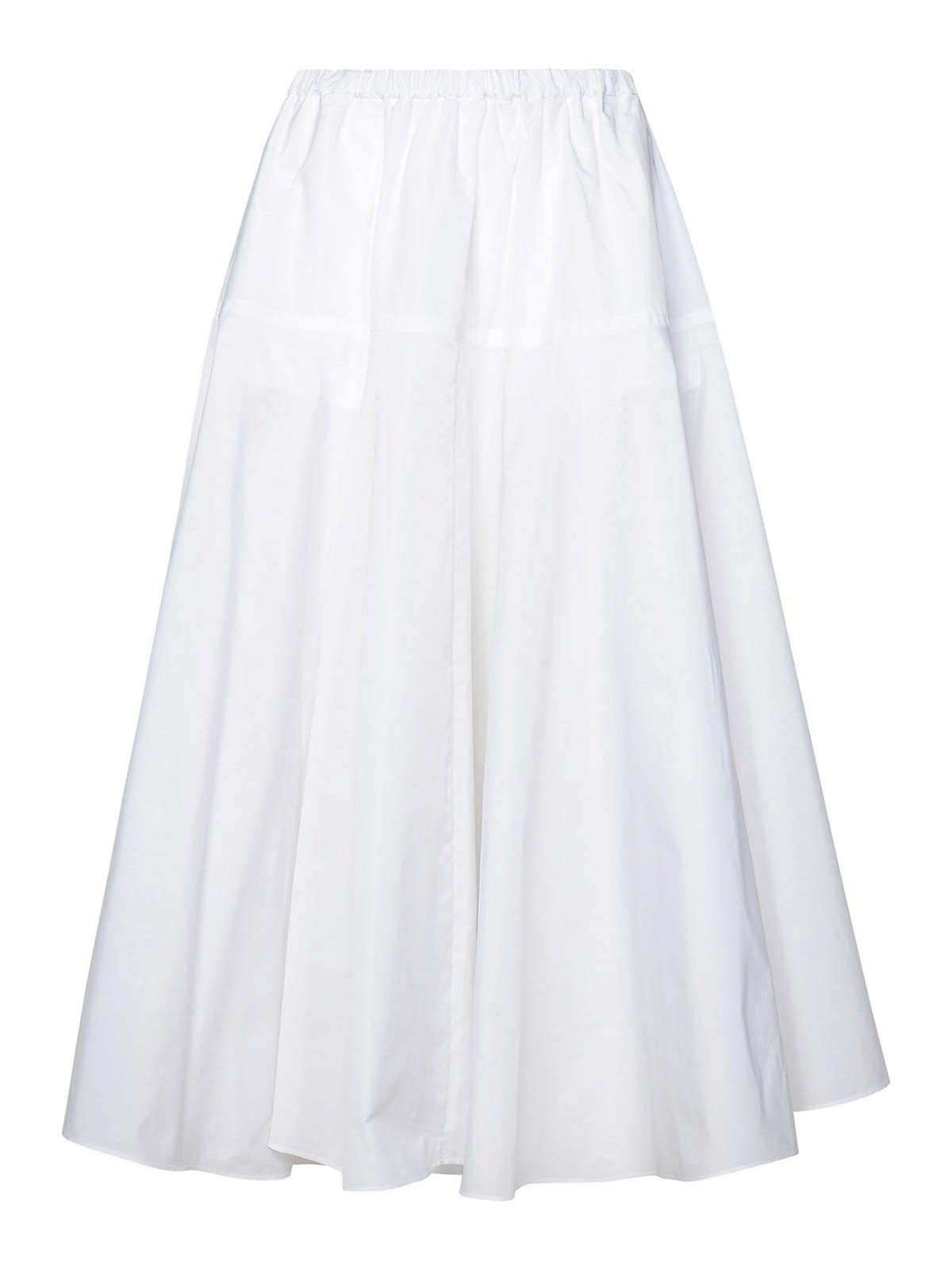 Shop Patou White Recycled Polyester Skirt