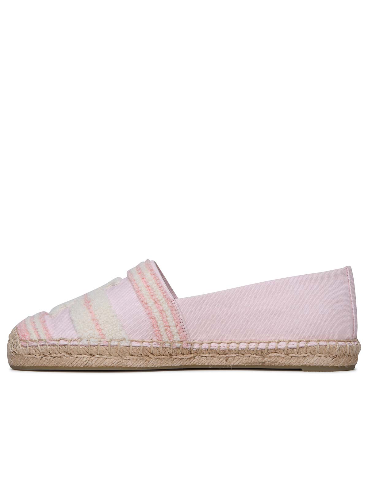 Shop Tory Burch Pink Coon Espadrilles In Nude & Neutrals